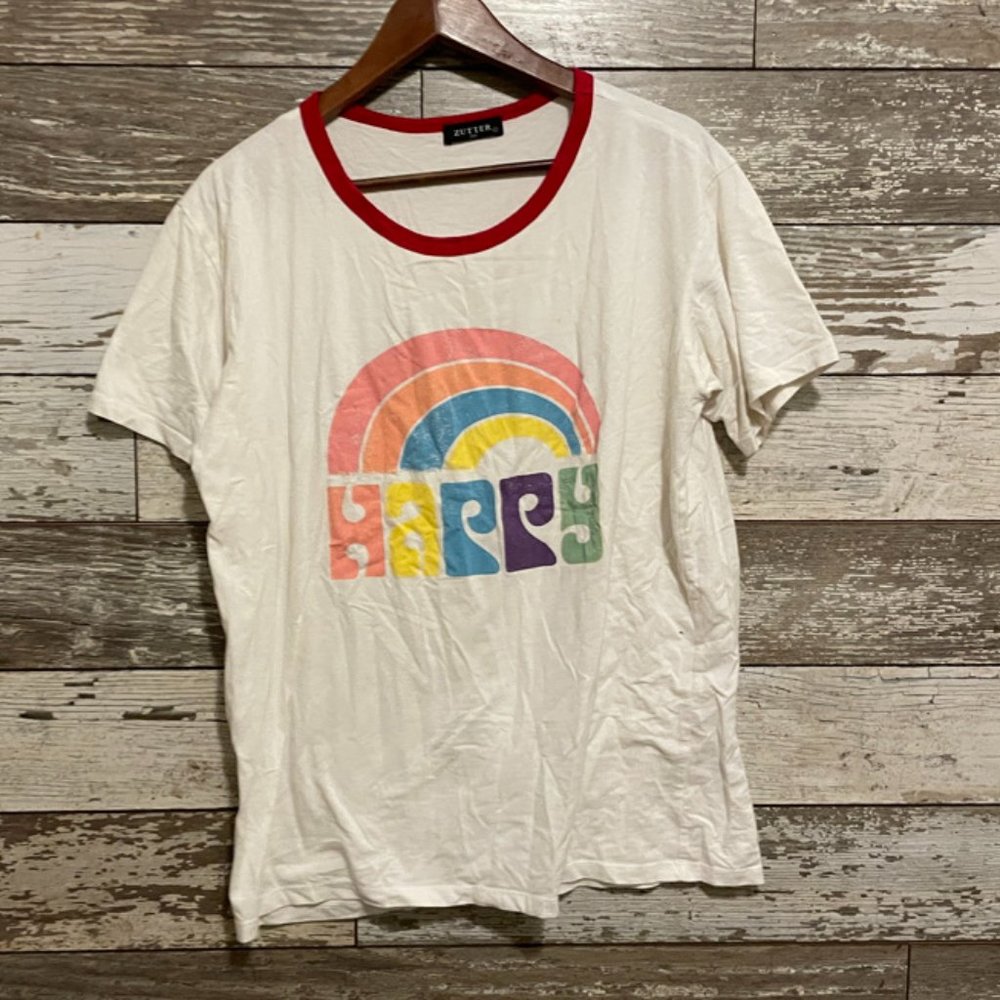 ZUTTER Retro Happy Tee
